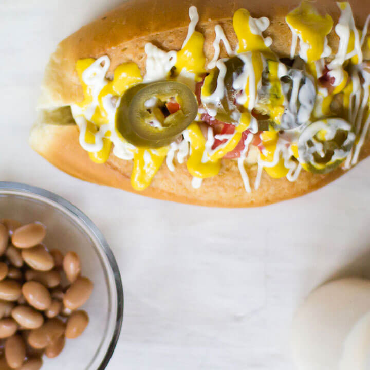 Sonoran Hot Dog recipe from Entegra Coach magazine - Thumbnail