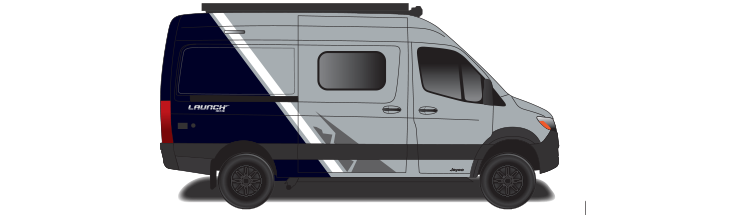2022 Launch - Mystic Tide Partial Paint (Blue-grey van only)