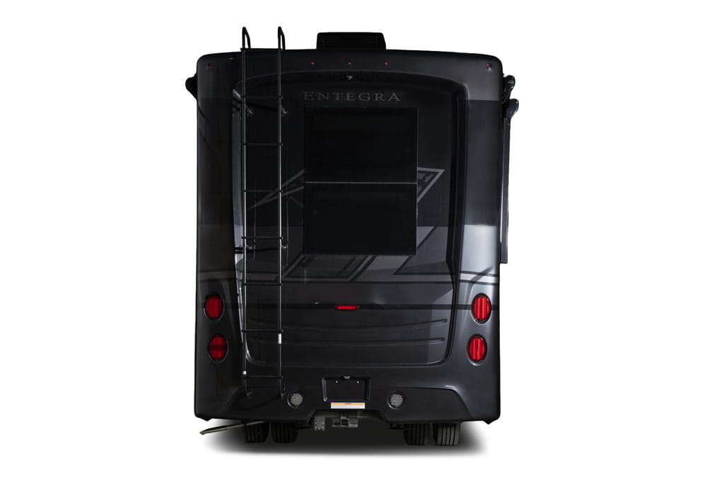 Entegra Coach Accolade Super C motorhome rear view