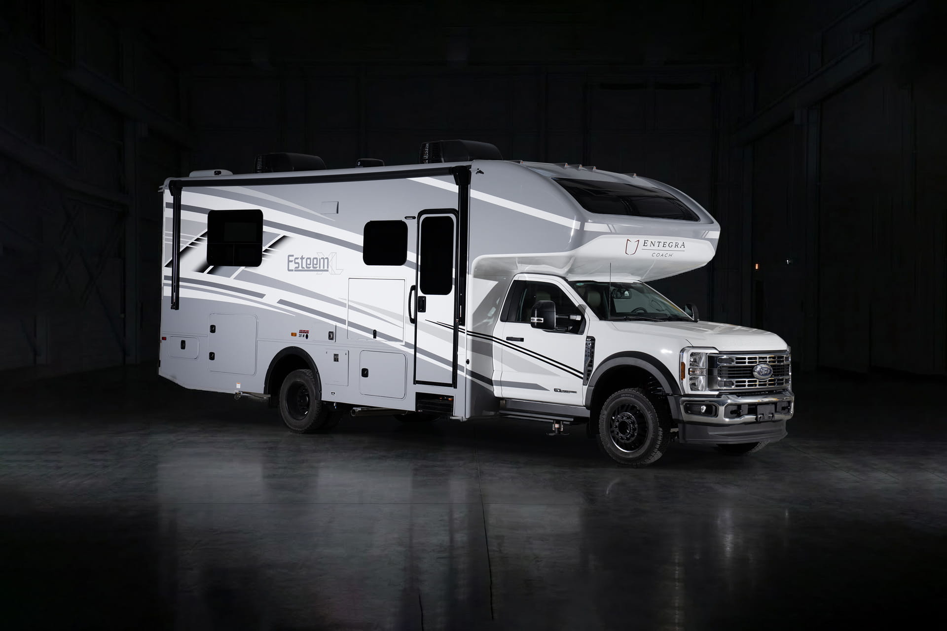 Entegra Coach Esteem XL Class C motorhome side profile