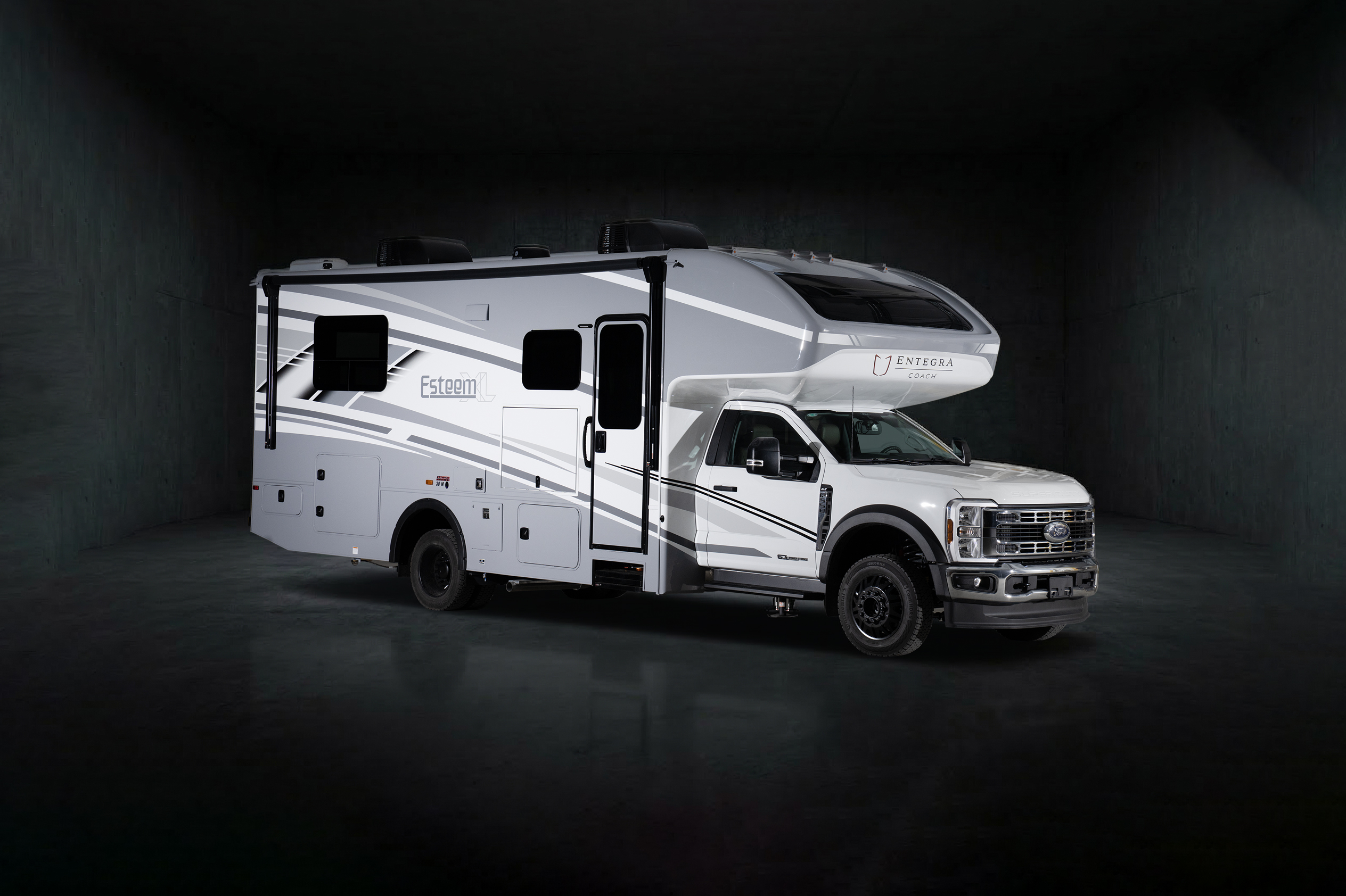 Entegra Coach Esteem Class C motorhome side profile