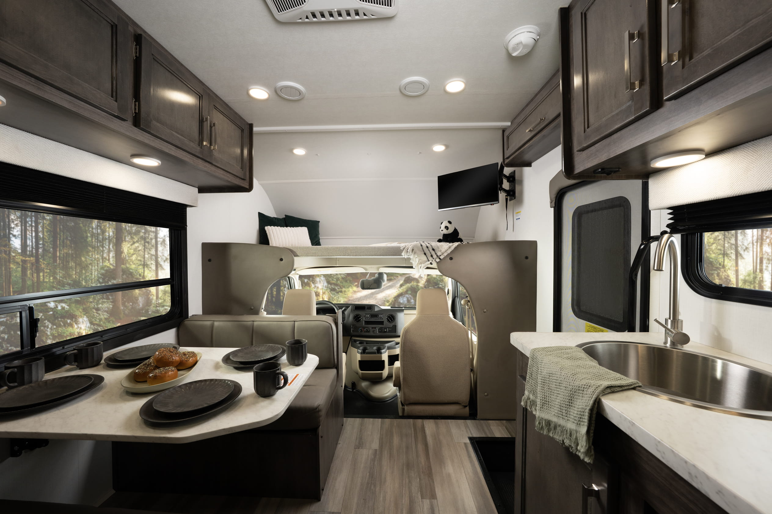 Entegra Coach Odyssey SE interior overview