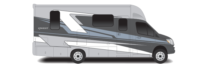 2025 Qwest - Sky Full-Body Paint with B+ Front Cap Option