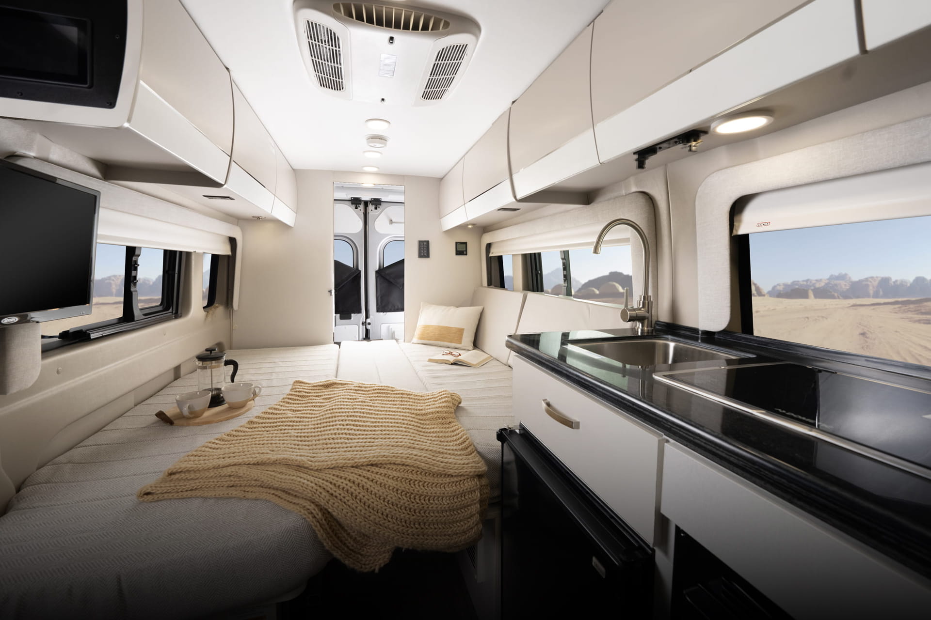 Entegra Coach Class B interior everyday view
