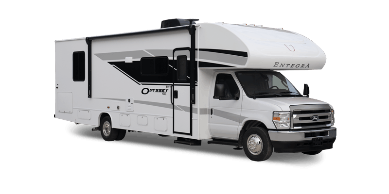 Entegra Coach Odyssey SE Class C motorhome exterior