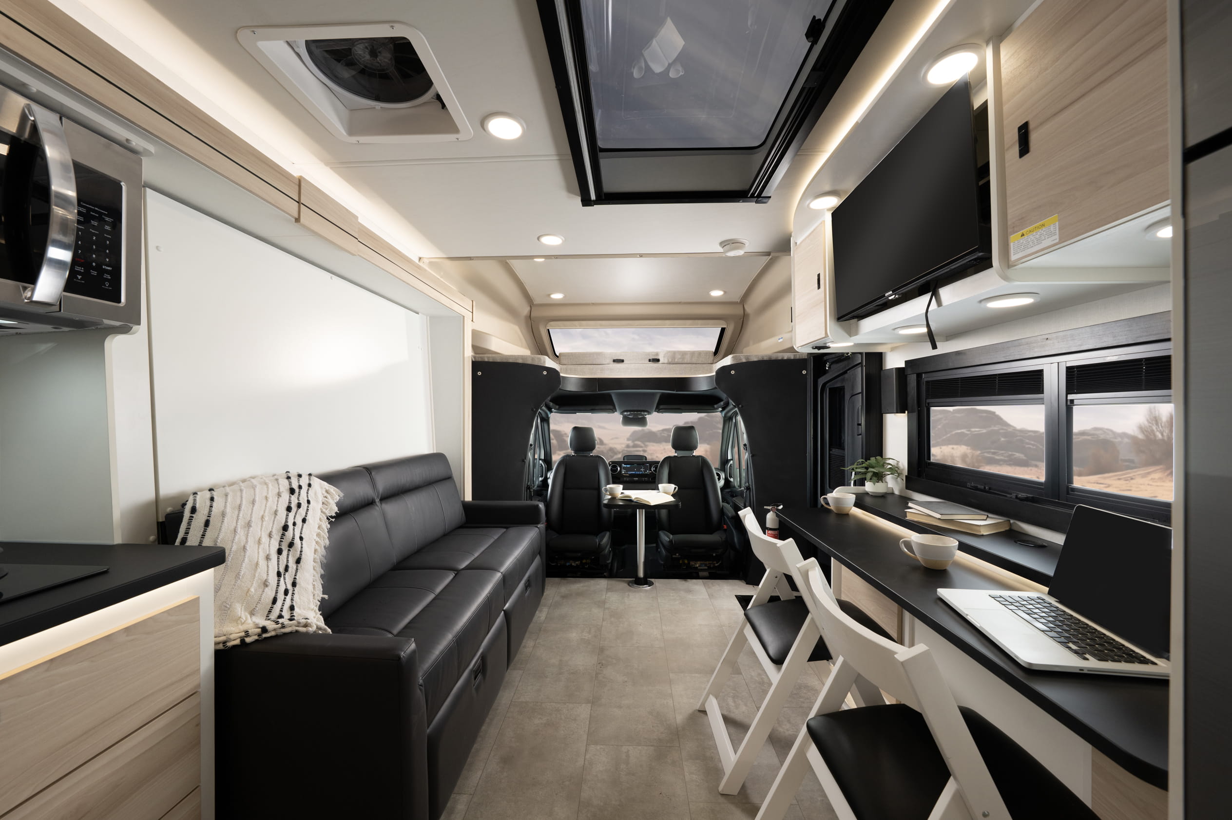 Entegra Coach Qwest interior overview