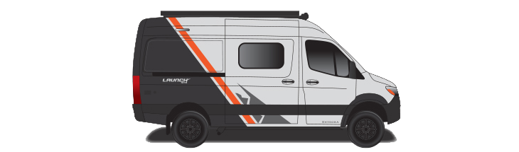 2022 Launch - Aztec Partial Paint (Silver van only)