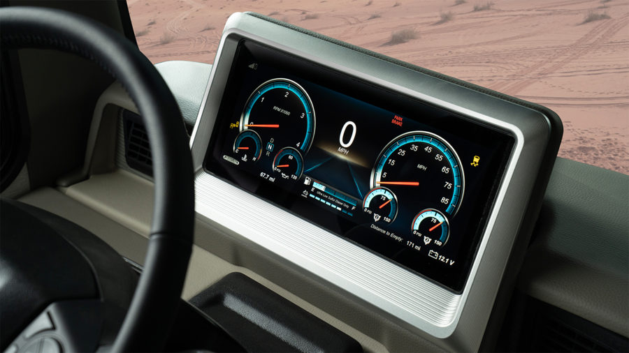 2026 Aspire - MY26 Aspire dash screen WEB