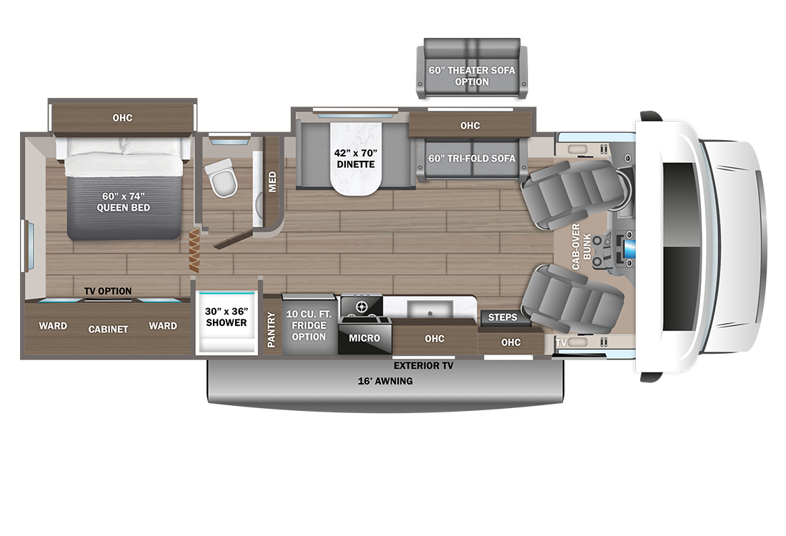 Odyssey SE Floorplan 29V