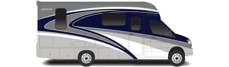 2024 Qwest - Ozark Full-Body Paint with B+ Front Cap Option
