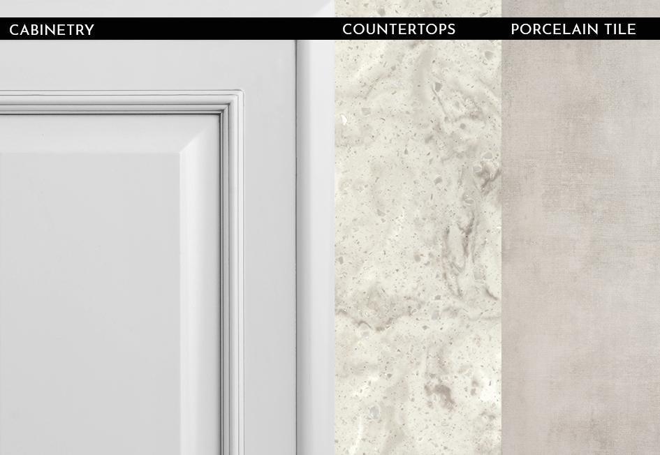2023 Anthem - Linen Glazed Maple with Tapestry Grigio Matte Finish Porcelain Floor Tile