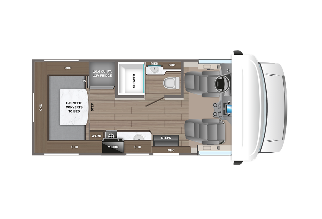 Entegra Coach Odyssey SE 20LF floorplan diagram
