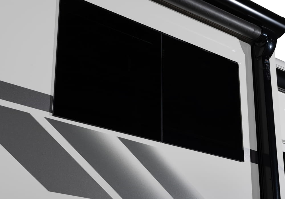 Entegra Coach Vision XL exterior window detail