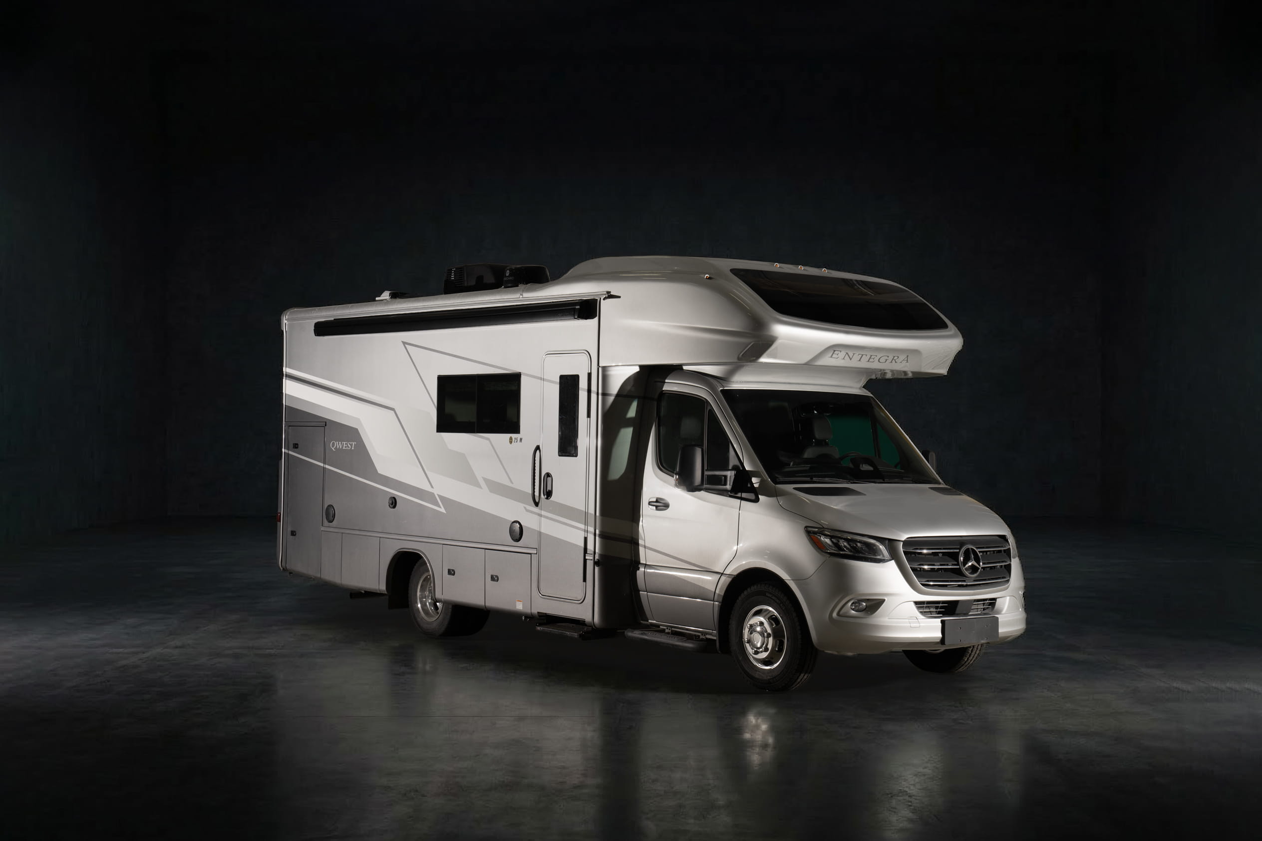 Entegra Coach Qwest Class C motorhome side profile