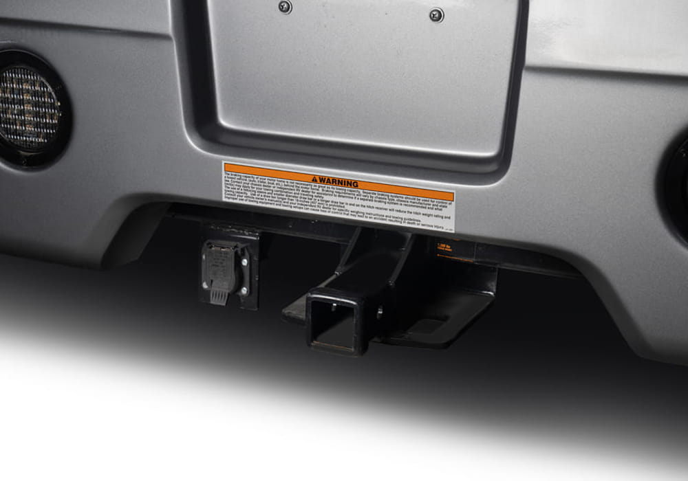 Entegra Coach Accolade exterior hitch detail