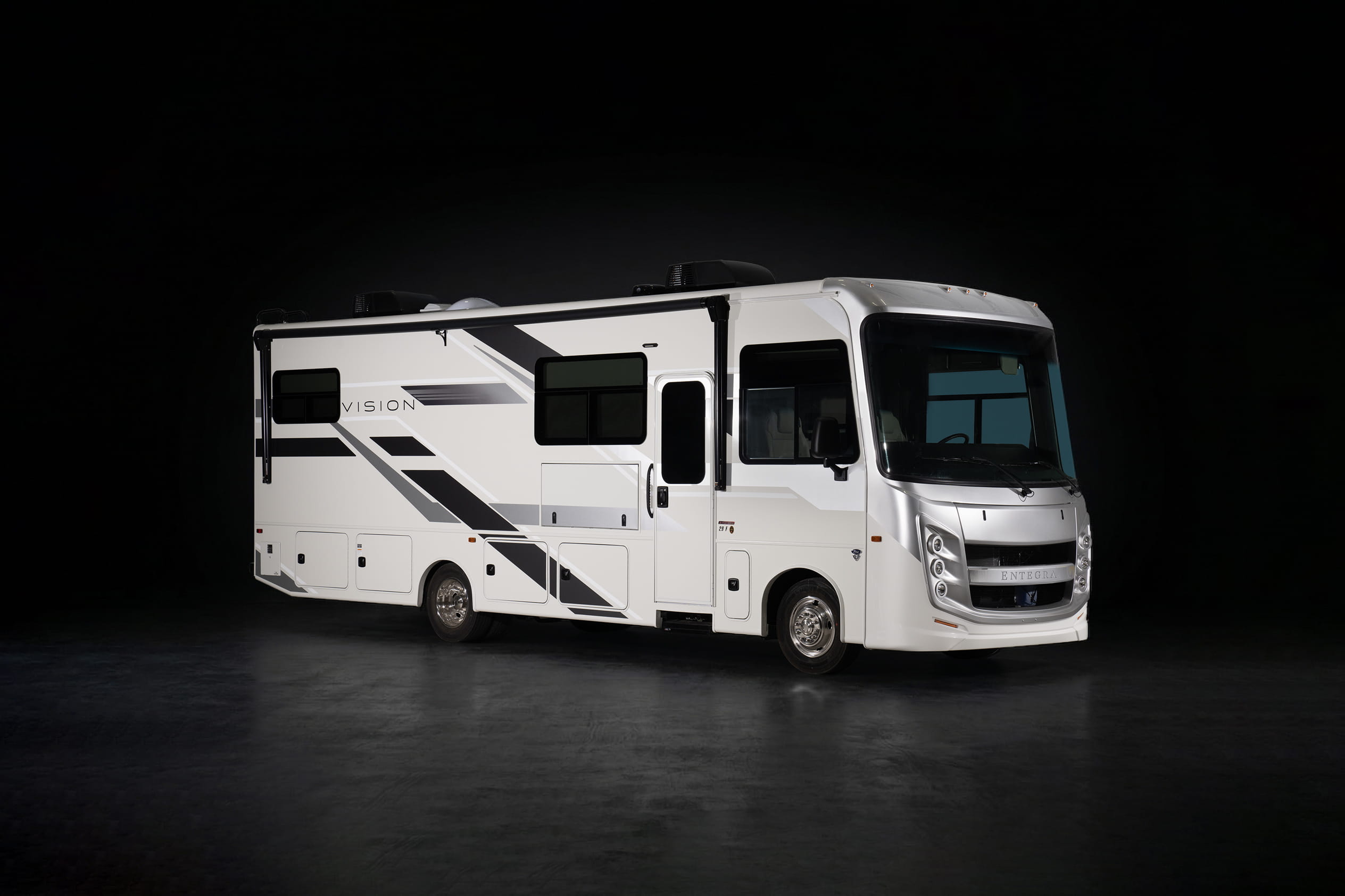 Entegra Coach Vision Class A motorhome side profile