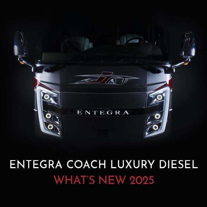 Newest motorhome features for Entegra Coach's 2025 luxury diesel pushers - Thumbnail