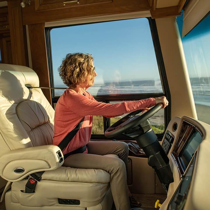 7 Tips to become more comfortable driving a motorhome - Thumbnail