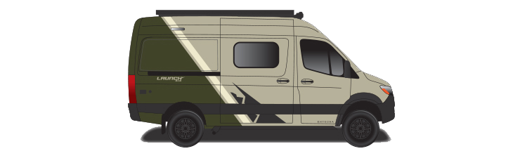 2022 Launch - Forest Glade Partial Paint (Sandstone van only)