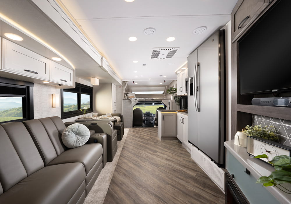 Entegra Coach Accolade interior front view