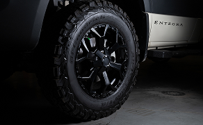 Entegra Coach motorhome wheel detail