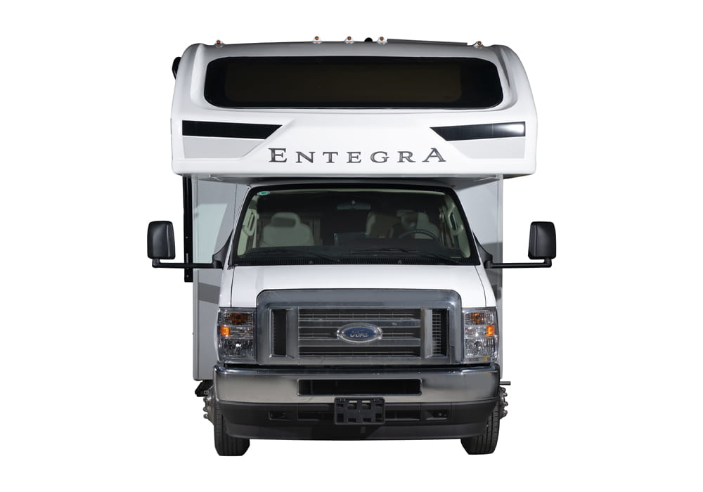 Entegra Coach Odyssey Class C motorhome front exterior