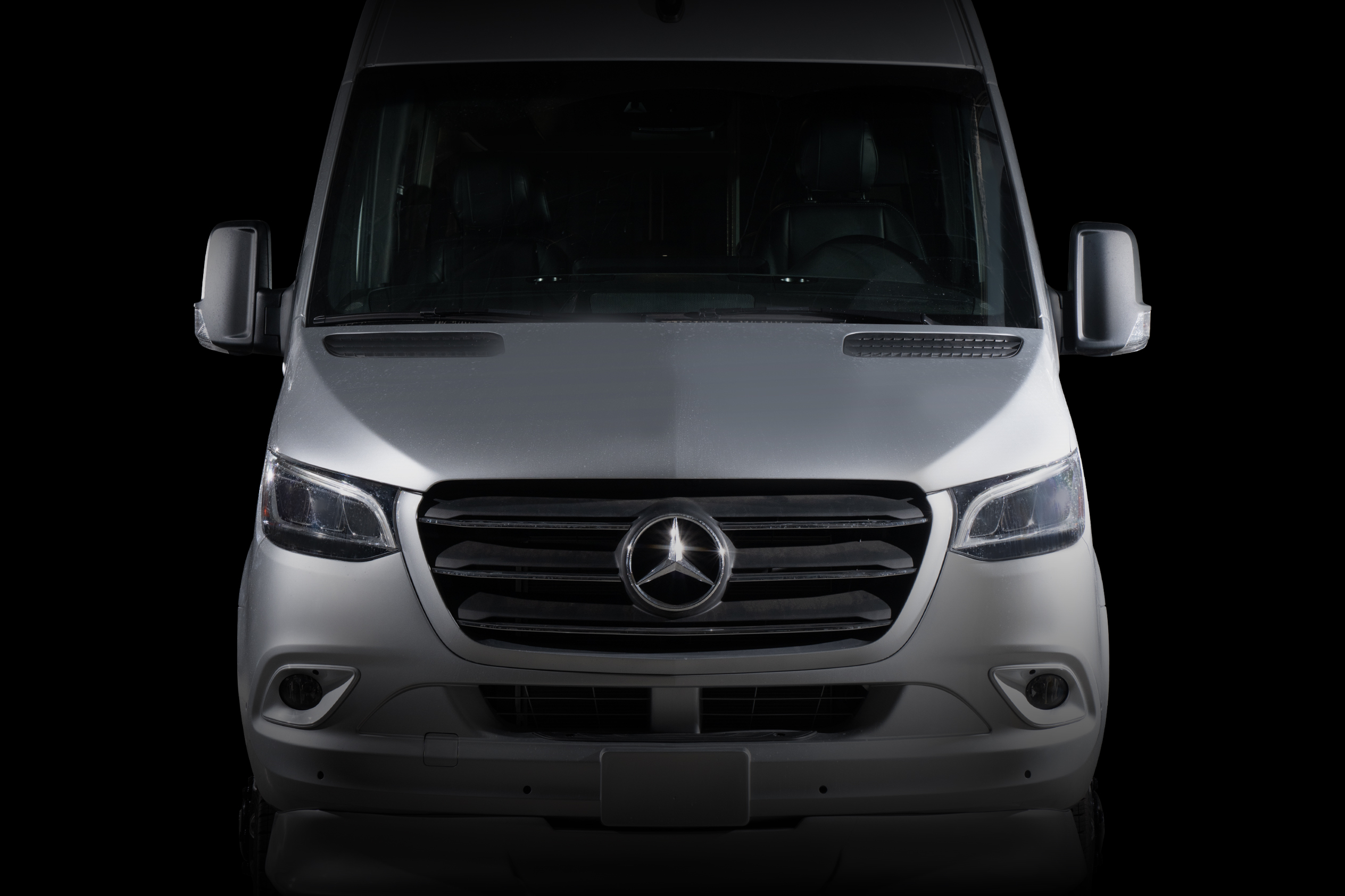 Entegra Coach Insignia Class B camper van front grille detail