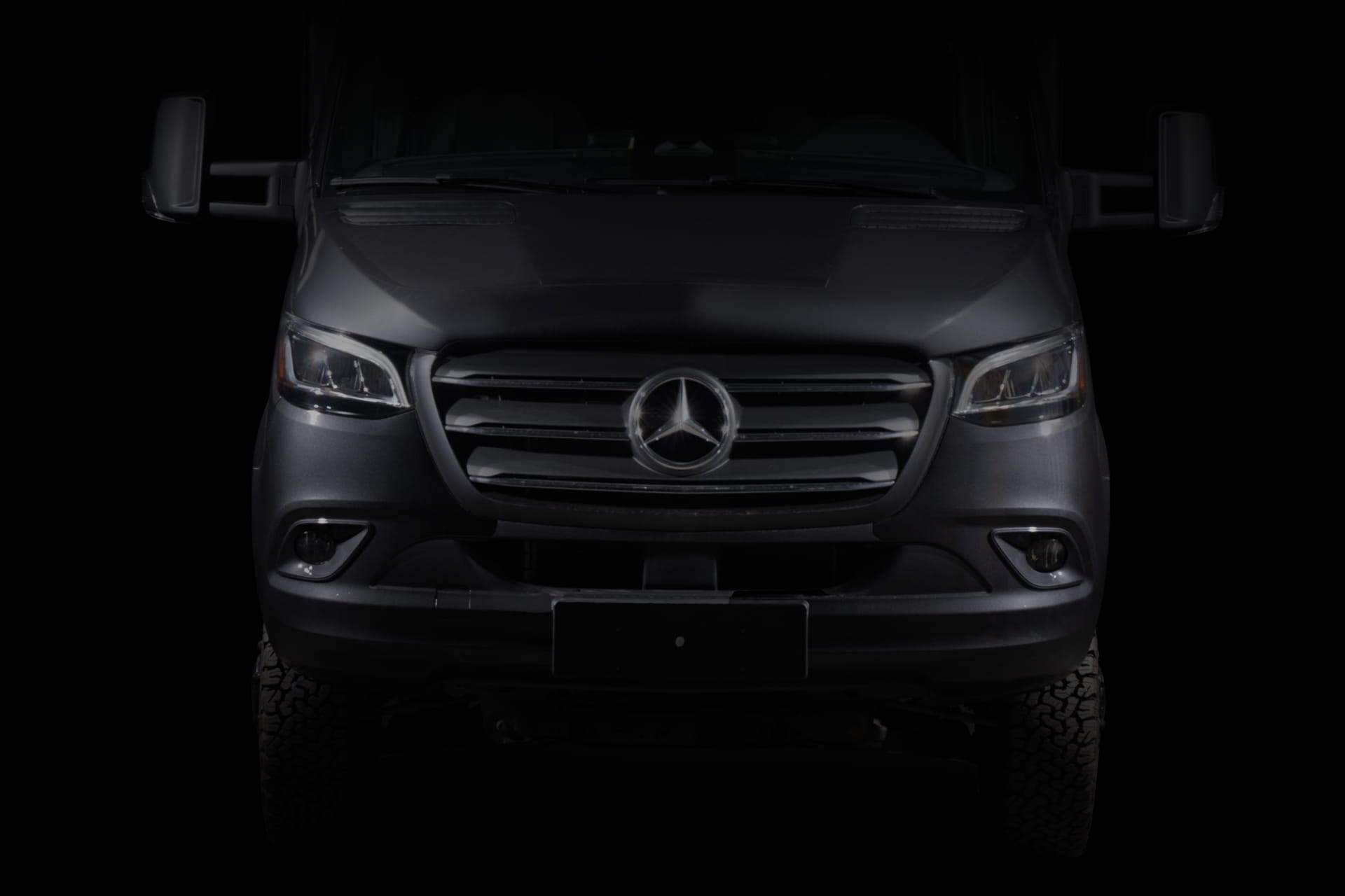 Entegra Coach Condor Class C motorhome front grille detail