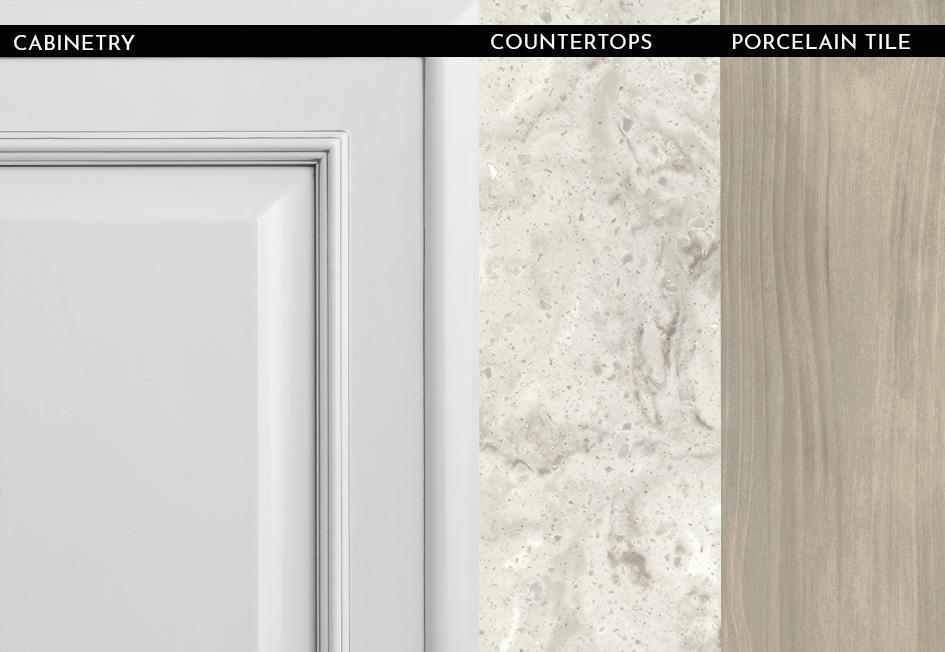 2023 Anthem - Linen Glazed Maple with Tacoma Shadow Woodgrain Porcelain Floor Tile